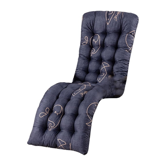 Twfbrm Rocking Lounge Patio Chair Cushion Outdoor, Soft Memory Foam Patio Lounge Chair Cushion for Indoor Outdoor Furniture, Thickened Sofa Replacement Long Chair Cushion 61"x19"