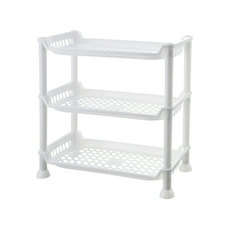 Twfbrm Storage Cabinet Three Layer Bathroom Rack Kitchen Rack Multi Layer Storage Rack Desktop Storage Rack