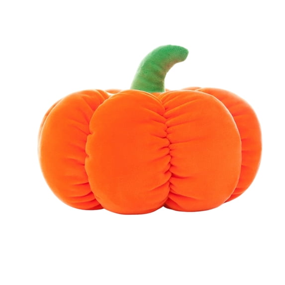 Twfbrm Thanksgiving Pumpkin Pillows, Fall Decorative Sofa Cushion for Couch, Fluffy Plush 3D Simulated Halloween Pillow, Soft Pumpkin Shaped Throw Pillows for Bedroom, Home Decor