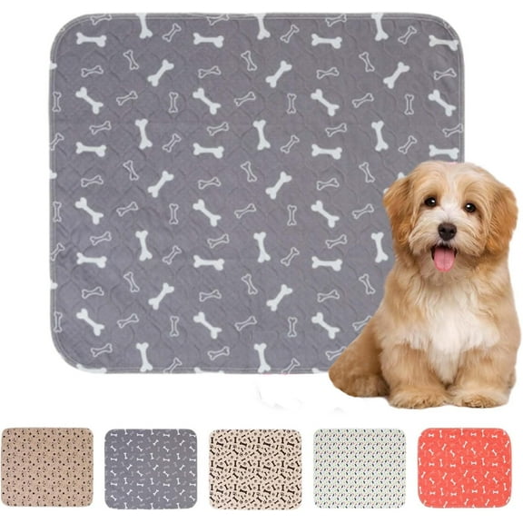Twfbrm Washable Pee Pads for Dogs and Cats, 12"x12" Super Absorbent Reusable Puppy Pads, Leak-Proof & Non-Slip Potty Training Pads Waterproof Dog Pads for Whelping, Crate, Playpen, Bed, Sofa