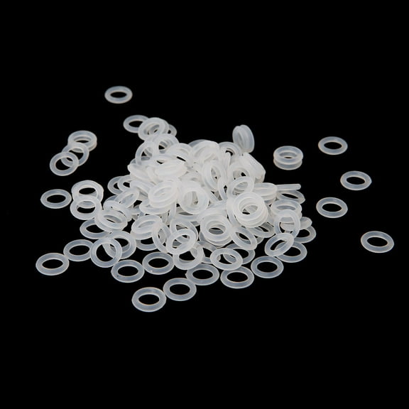 TwhqxjCN 120Pcs Keycaps Rubber O-Ring h Dampeners For MX Keyboard Peft