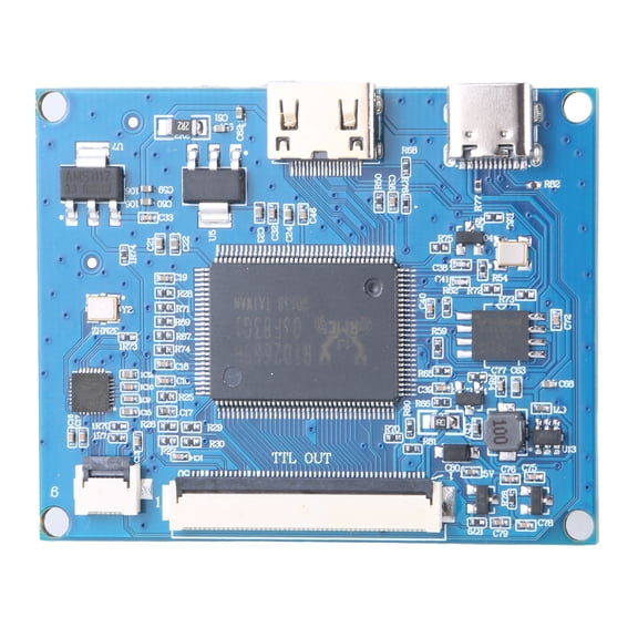 TwhqxjCN 50Pin LCD Screen Driver Board LCD Display Screen Assembly Unit 800X480 Combination Driver Controller Board