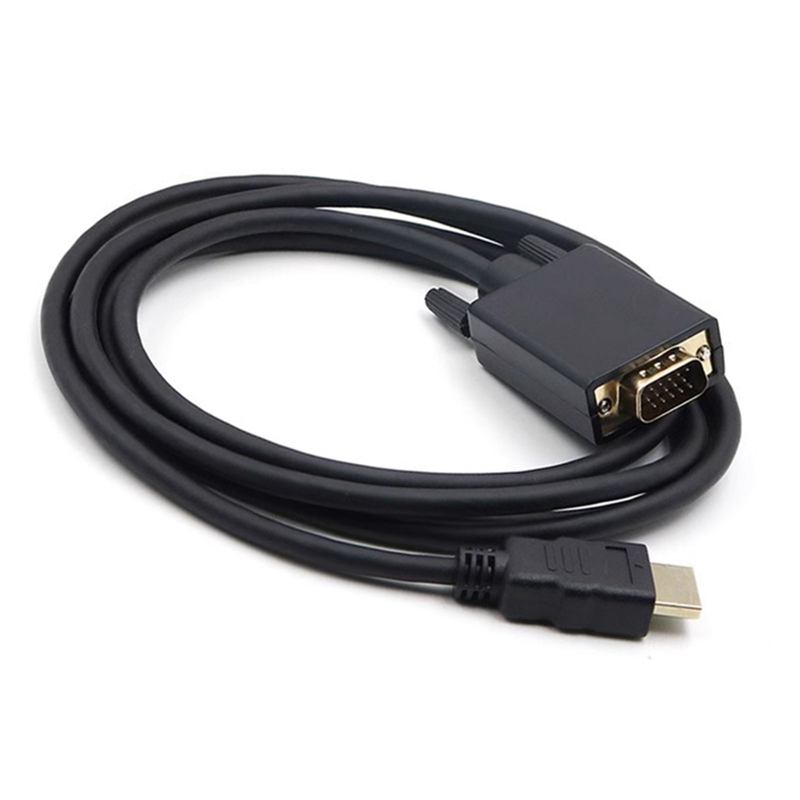 5FT VGA Cable 1080P - Male To Male 15-Pin SVGA Monitor Cable For Computer, PC, Laptop To Monitor/Projector - Blue