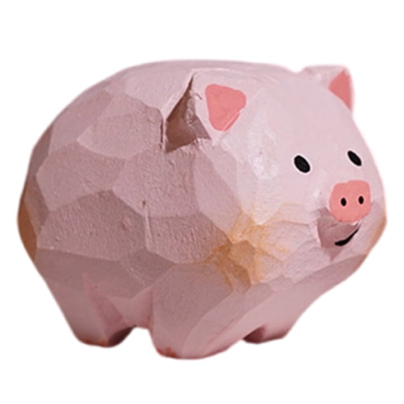 TwhqxjCN Creative Piggy Statue Sympathy Christmas Piggy Figurines for Photo Studio Piggy Props