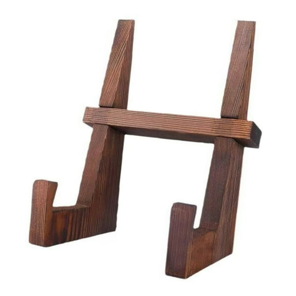 TwhqxjCN Functional Wooden Easel Display Stand Practical Plates Holders for Pictures Photo Frames Books and Decorative Plates