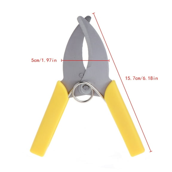 TwhqxjCN Garden Tree Branches Barking Cutter Scissor Girdling Shear Prunning Tools Metal + Plastic