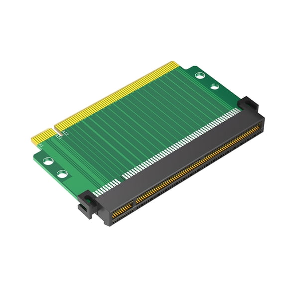 TwhqxjCN PCIE4.0 x16 Extender Risers Card 180 Degree PCIE Port GPU Graphics Card Extension Adapter Coverter Card for Desktop