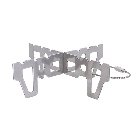 TwhqxjCN Portable Stainless Alcohols Stove Stands Stove Rack Support Stand Tub Stand Outdoor Camping Alcohols Stove Rack Stainless Steel