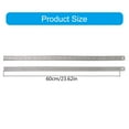 thumbnail image 1 of TwhqxjCN Practical 24 Inch/60CM Metal Ruler with Inch and for Graduations ainless eel for Engineers Drafters Desig, 1 of 1