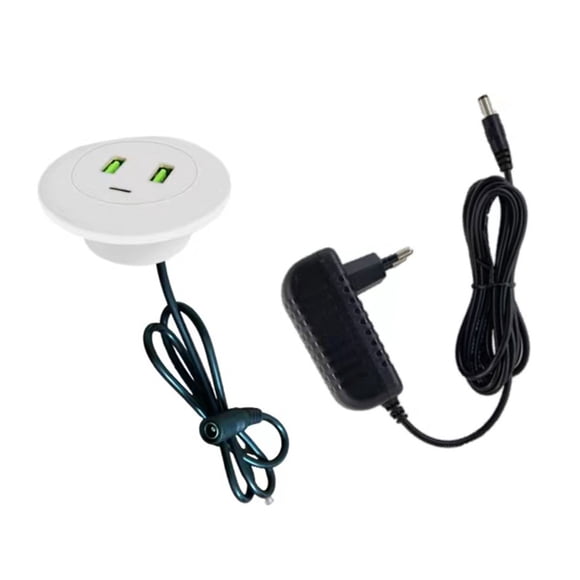 Usb Round Power Plug