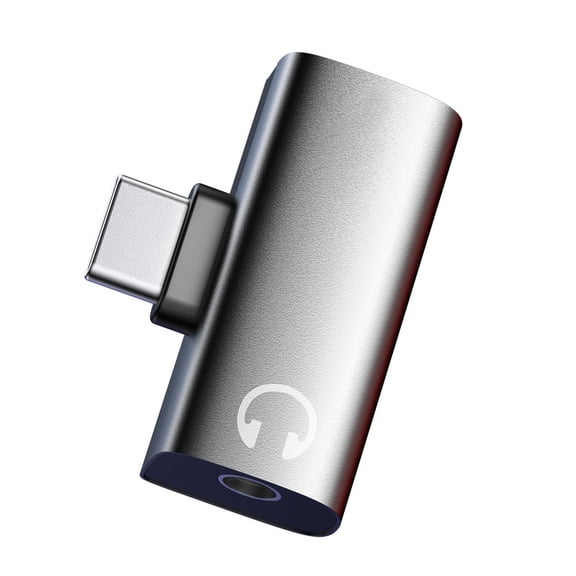 TwhqxjCN Type C Auditory Adapter PD30W Flashing Charging For Headphones And Charging Double Function