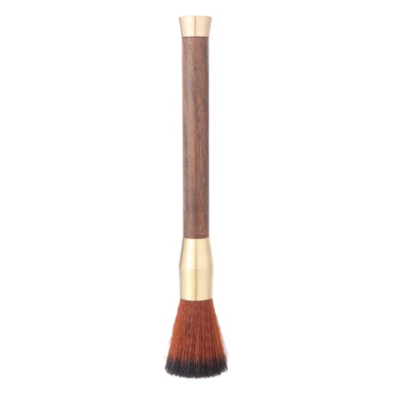 TwhqxjCN Wood Coffee Brush Coffee Cleaning Brush Wood Material Coffee Grinder Brush with Handle for Espresso Machine and Grinder Ebony