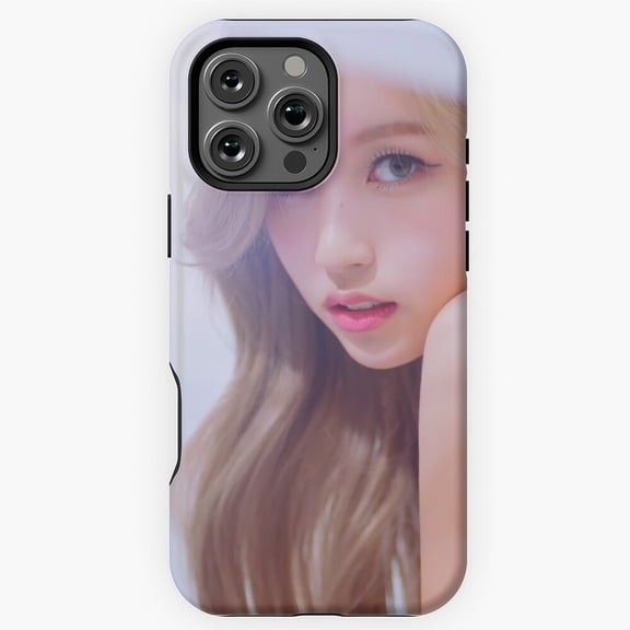 Twice Angelic Mina Design K-Pop Art Phone Case for iPhone 16 15 14 13 12 11 Pro Max