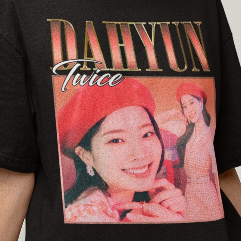 Twice-Dahyun-Retro-Bootleg-T-
