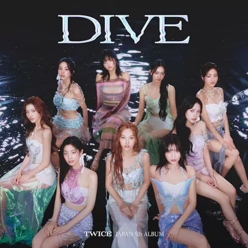 Twice - Dive - Version B - incl. 20pg Booklet, Tattoo Sticker, 4-Cut Photo, Transparent Trading Card + 3 Trading Cards - Music & Performance - CD
