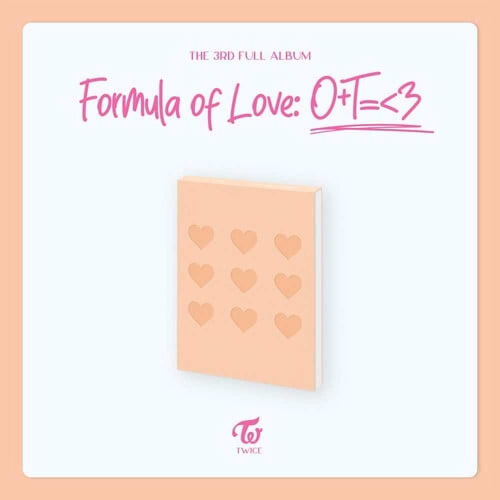 TWICE - 3rd Full Album [Formula of Love: O+T=<3](Random Ver.) - Kmall24