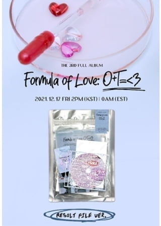 希少！TWICE formulaoflove musicplantトレカコンプ Twice, Formula Of Love CD, Result File Version, incl Photobook +