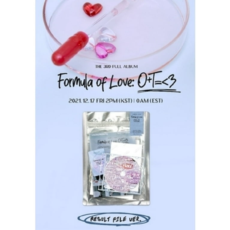 Twice, Formula Of Love CD, Result File Version, incl Photobook +