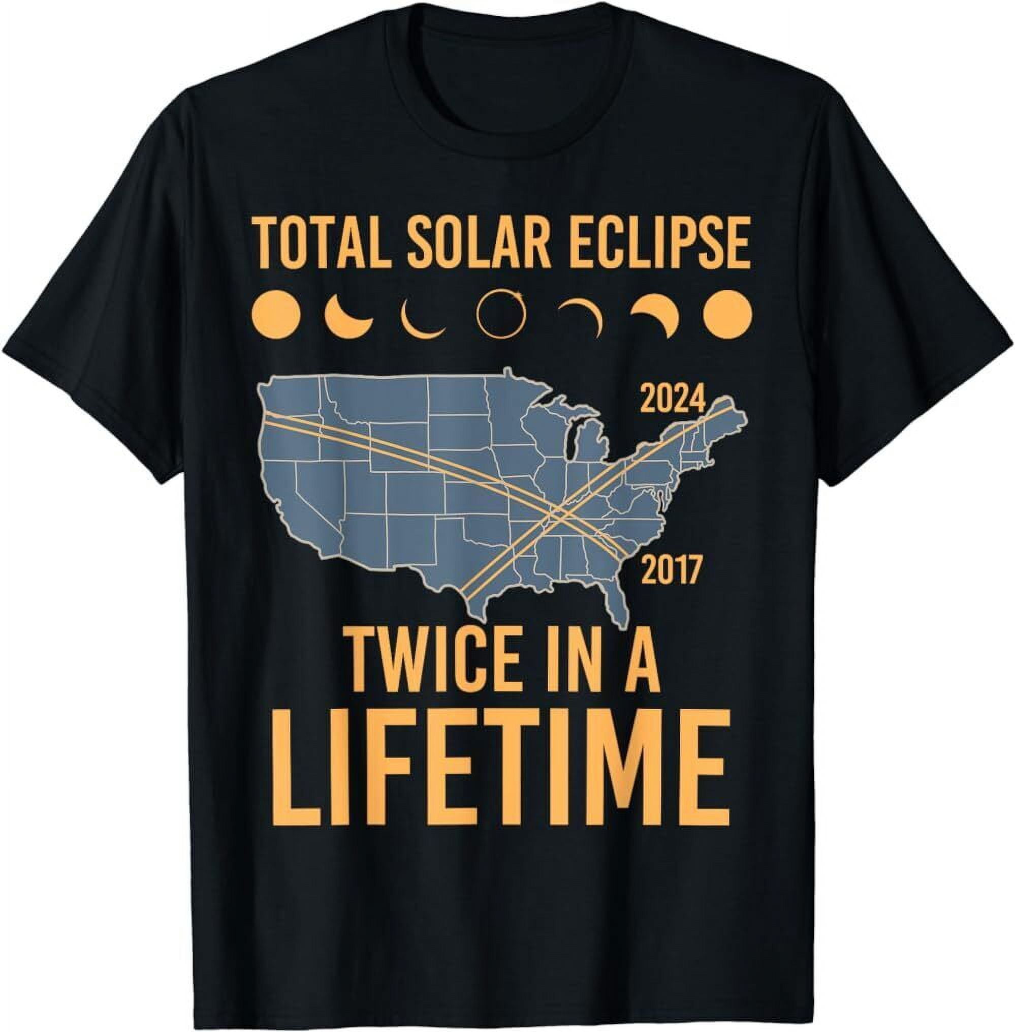 Twice In A Lifetime Solar Eclipse Shirt 2024 Total Eclipse TShirt