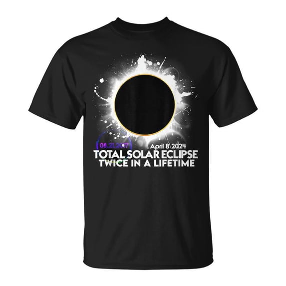 Twice In A Lifetime Total Solar Eclipse 2024 Totality 2017 TShirt