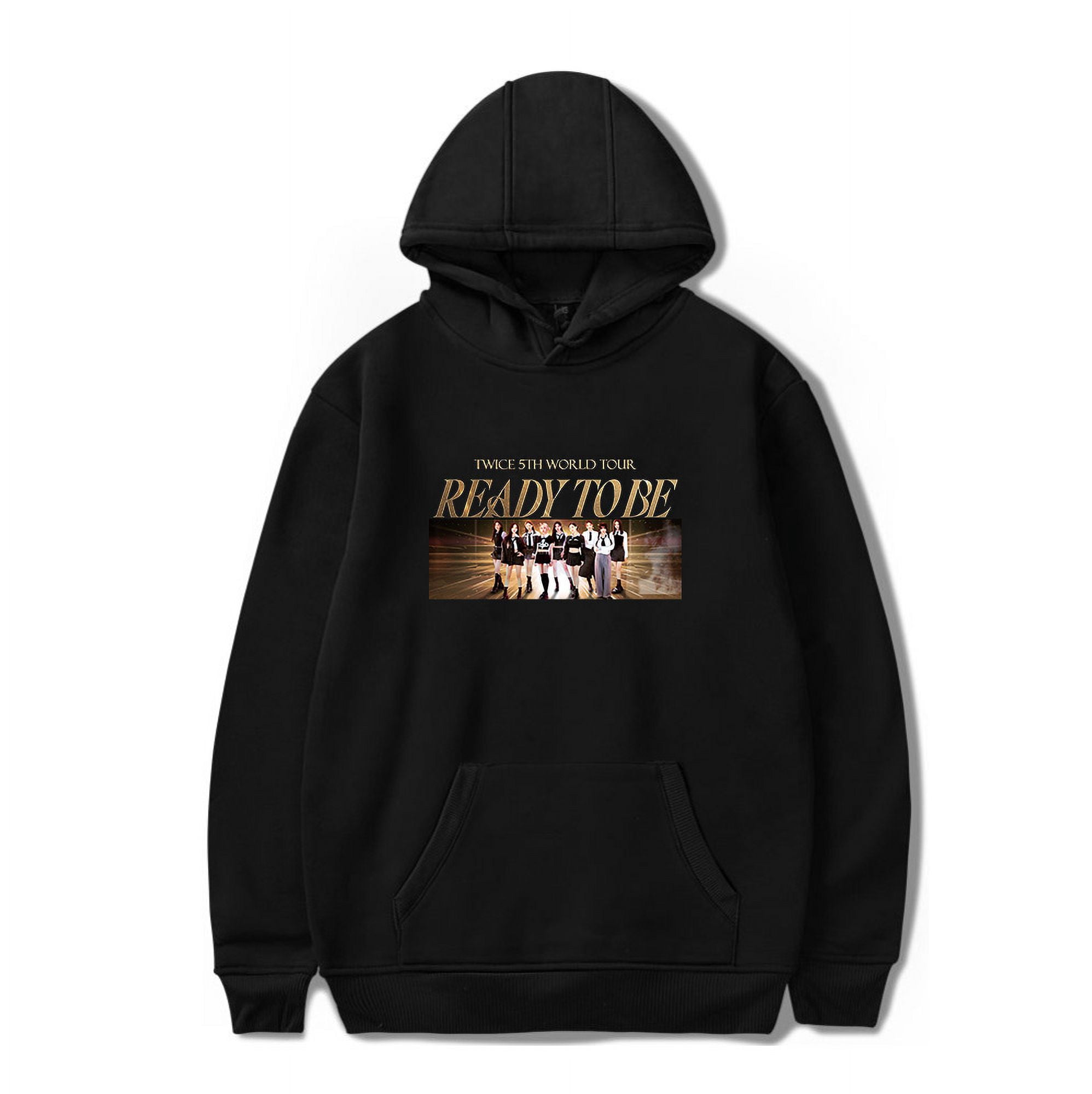 Men's Womens Kpop Twice Y2k Zip Up Hoodie Sweatshirts Twice Ready To Be