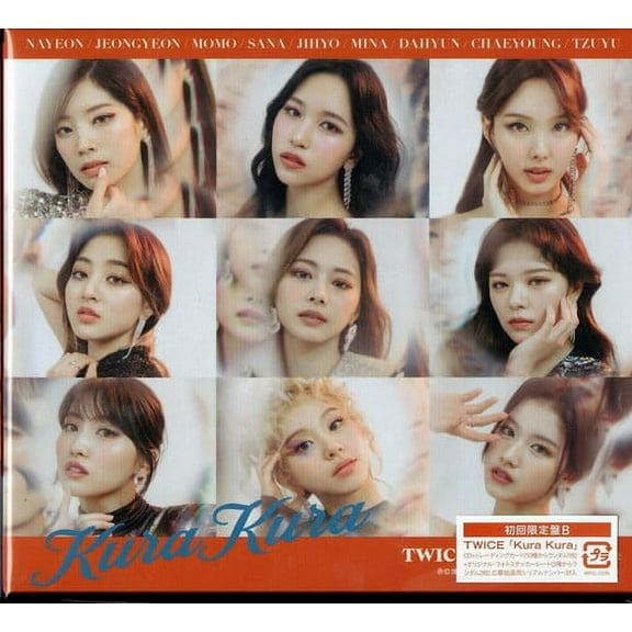 Twice - Kura Kura (Version B) (incl. Trading Card + Sticker) - Music & Performance - CD