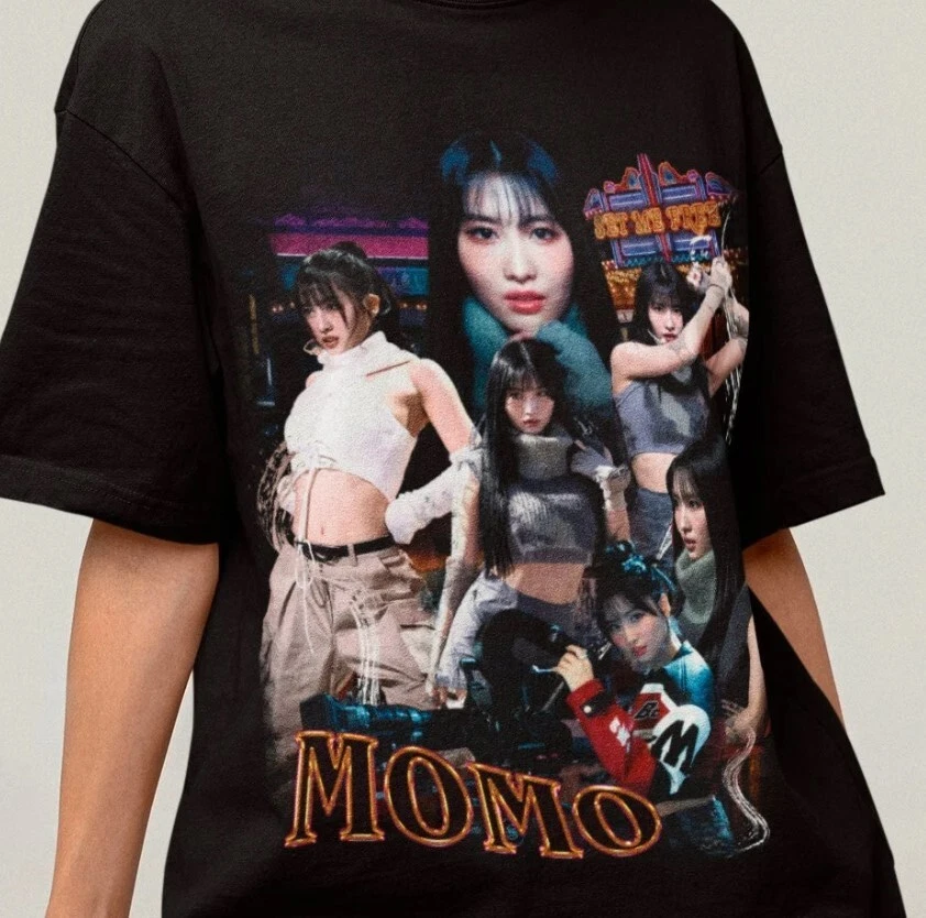 Twice Momo t-shirt, kpop merch t-shirt - Walmart.com