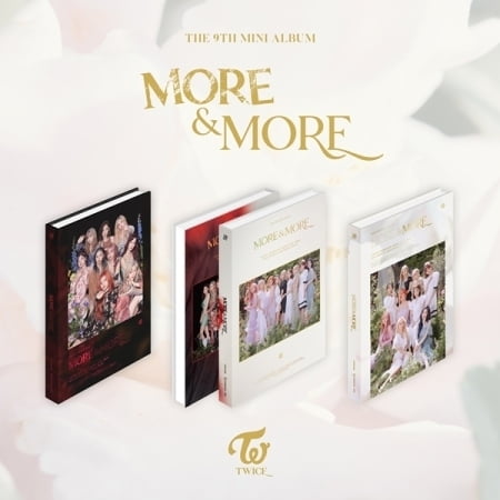 JYP ENTERTAINMENT Twice - More & More (Random Cover) (Incl. Photobook, Postcard, Coaster Card + 5pc Photocard Set) - Music & Performance - CD