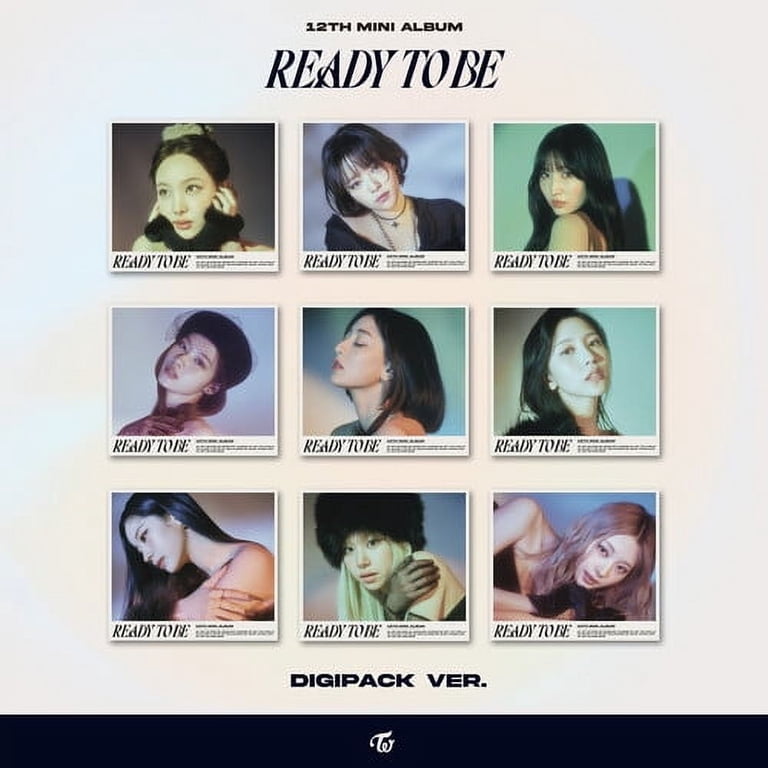 TWICE - Ready To Be EP, Digipack Version with Photobook and Poster 