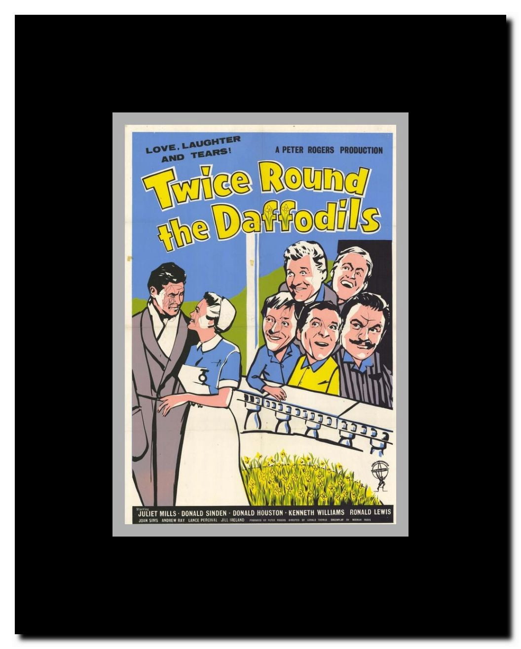 Twice Round the Daffodils Framed Movie Poster