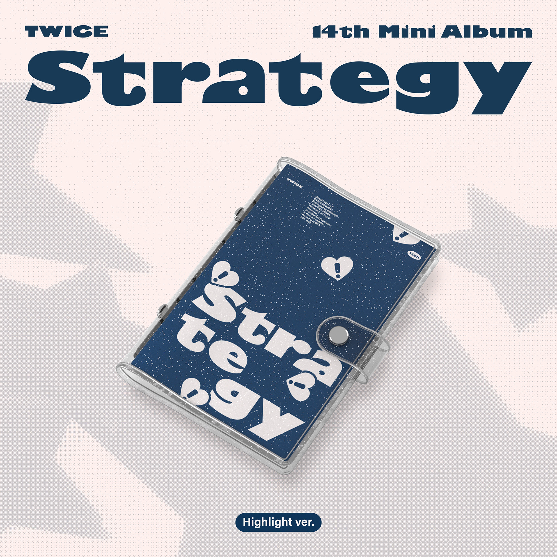 タレントカード sha TWICE Strategy highlight ver. STRATEGY (Highlight ver.) - Republic Records Official Store