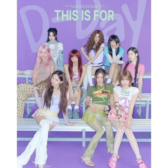 Twice - This Is For Album Poster, K Pop Poster, Gift For Fan-style-1