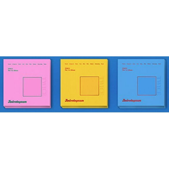 Twice - Twicetagram - Random Cover - incl. 108pg Photobook, Sticker + Photocard - Music & Performance - CD