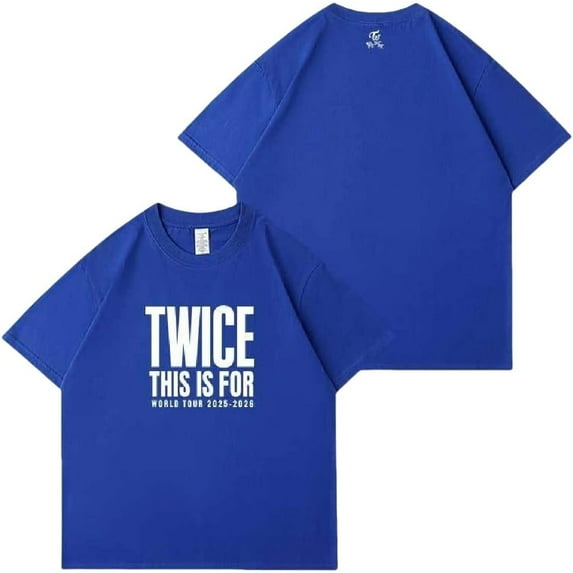 Twice World Tour This is for Cotton T - Shirt - Merch for Once