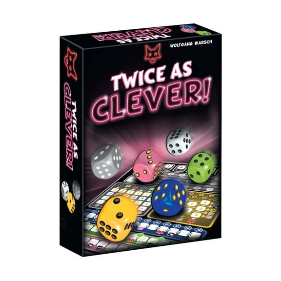 Twice as Clever! Family Dice Game for Ages 8+, from Asmodee
