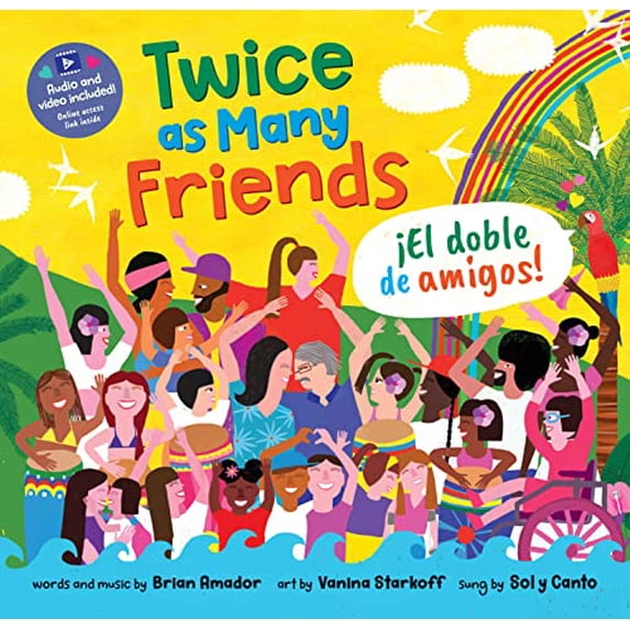 Pre-Owned Pre-Owned Twice as Many Friends / El doble de amigos (Barefoot Singalongs) (English and Spanish Edition) Paperback