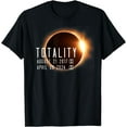 Twice in a Lifetime Totality Solar Eclipse 2017 & 2024 Cotton TShirt