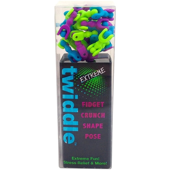 Twiddle Fiddle Extreme ToyGreen/Blue/Purple