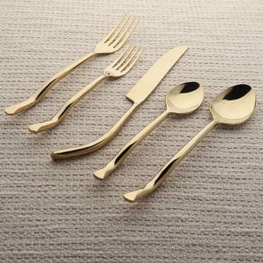 Twig Gold PVD 5 Pcs. Flatware Set