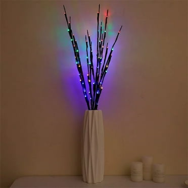 Twig Lights, Prelit Branches, USB Plug in Branches Lights, Romantic Decorative Iights for Vase, Lighted Tree Branches for Indoor, Plug in Lighted Branches for Party
