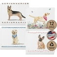 thumbnail image 1 of Twigs Paper - Dog Thank You Card Set - 12 Assorted Greeting Cards - Labrador Retriever, Boston Terrier, Bulldog, Mountain Dog, (5.5 x 4.25 Inch) with Envelopes - Eco Friendly - Made In USA, 1 of 9
