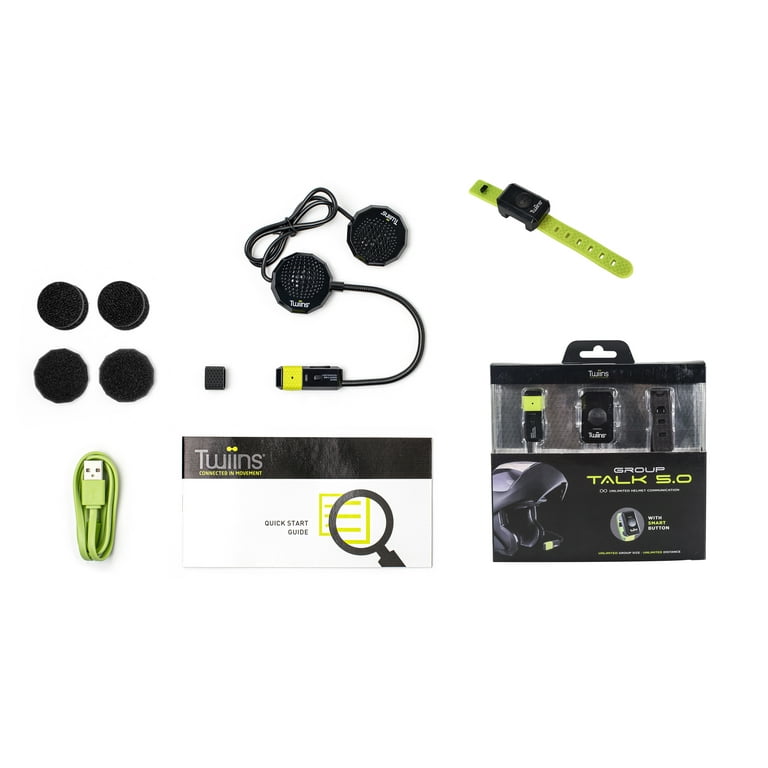 Twiins bluetooth helmet headset sale