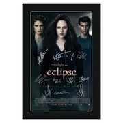 Twilight 3 Eclipse Kristen Stewart, Robert Pattinson Framed Gifts Printed Poster Signed Autograph Picture for Movie Memorabilia Fans