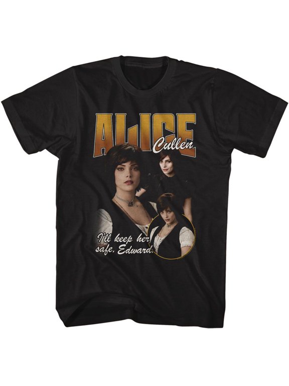Twilight Alice Ill Keep Her Safe Black Adult T-Shirt 2Xl