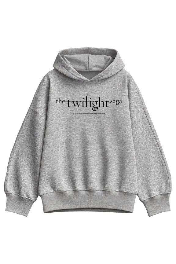 - Black Logo - Women's Oversized Fleece Hoodie Sweatshirt
