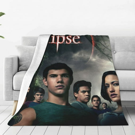 Twilight Blanket Super Soft Cozy Throw Blanket Fuzzy Comfy Flannel Blanket Warm Plush Blankets For Couch, Sofa, Bed 60"X50"