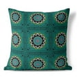 thumbnail image 1 of Twilight Blossom Indoor/Outdoor Pillow with Removable Cover in Green 18x18, 1 of 6