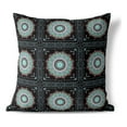 thumbnail image 1 of Twilight Blossom Throw Pillow with Removable Cover in Black 20x20, 1 of 3