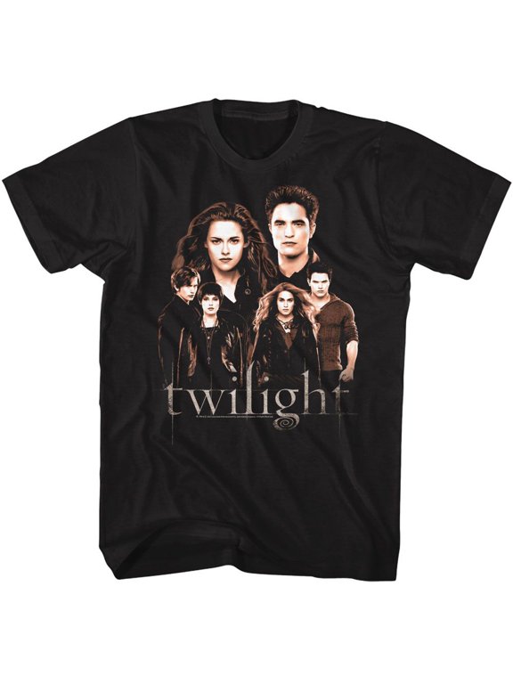 Twilight Breaking Dawn Group Black Adult T-Shirt 3Xl