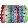 thumbnail image 1 of Twilight Bunco Events 12 Bunco or Casino Dice Bracelets - Smaller Size, One Size Fits All, Acrylic, Assorted Colors, 1 of 2